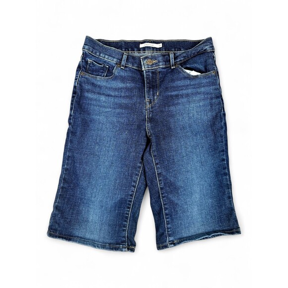 Levi's Pants - Levi's Women's Bermuda Denim Shorts Size 26 Dark Wash